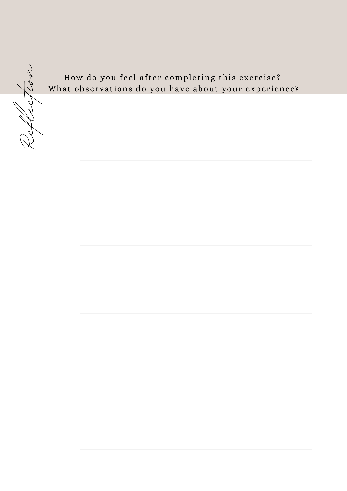 Soft Start Beginner Mindfulness Workbook