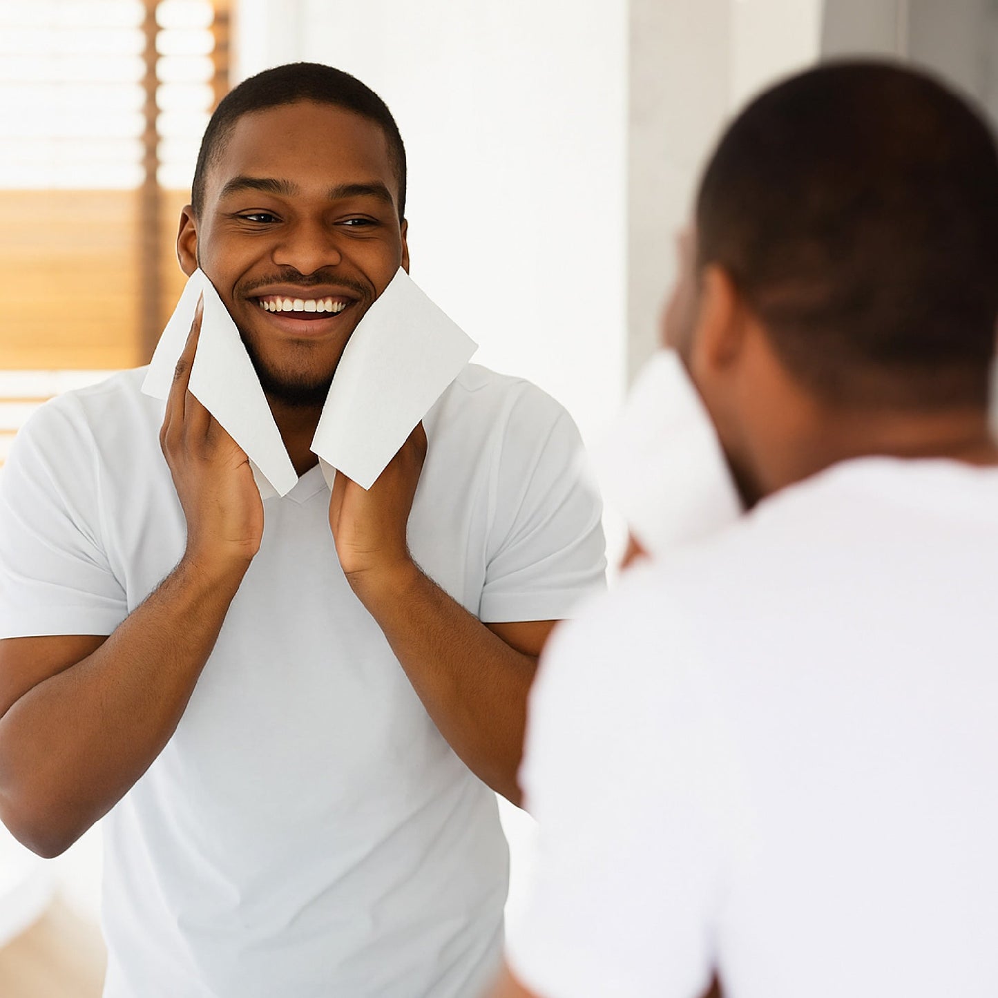 Clean Facial Towels – XL Biodegradable Towels for Sensitive Skin