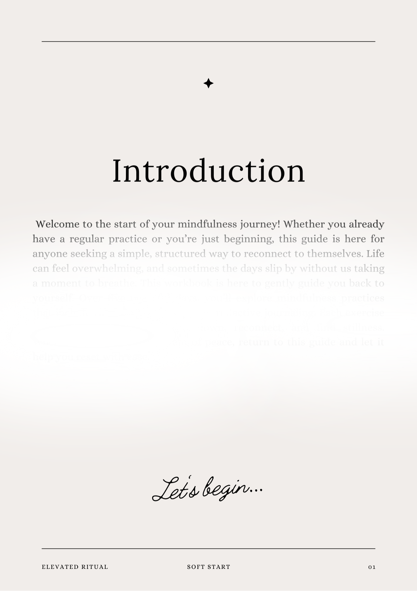 Soft Start: A 5-Day Nervous System Reset